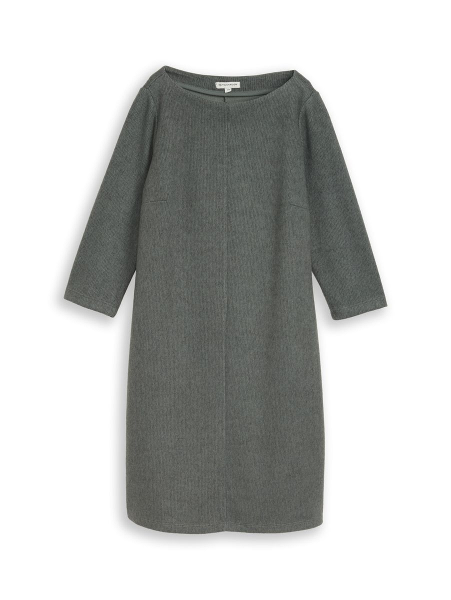 Cosy Kleid in Melange-Optik