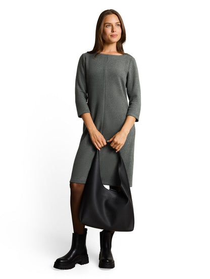 Cosy Kleid in Melange-Optik