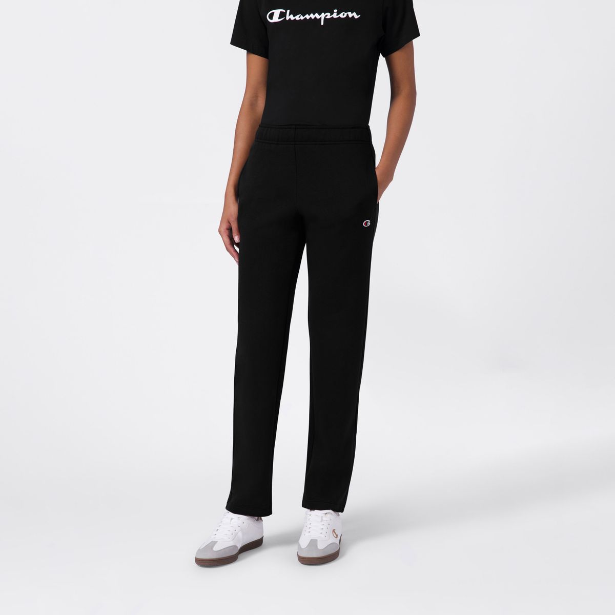 Straight Hem Pants