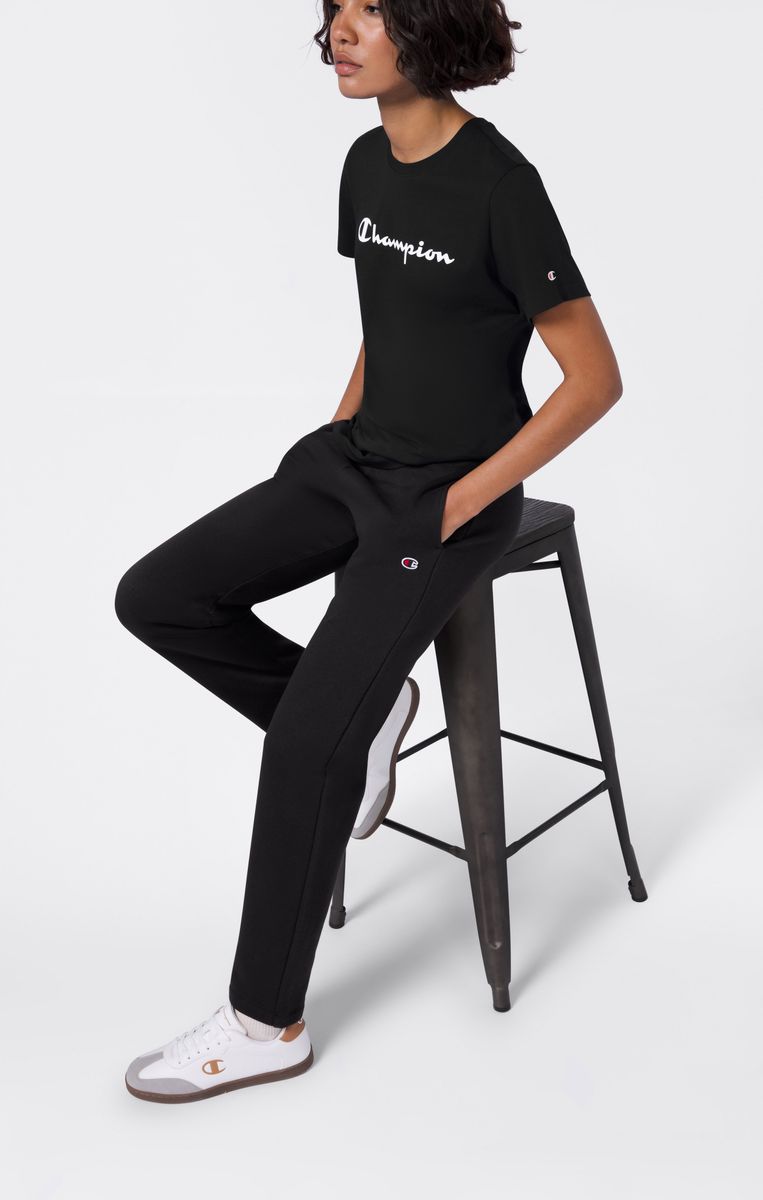 Straight Hem Pants