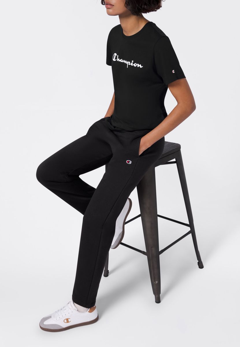 Straight Hem Pants