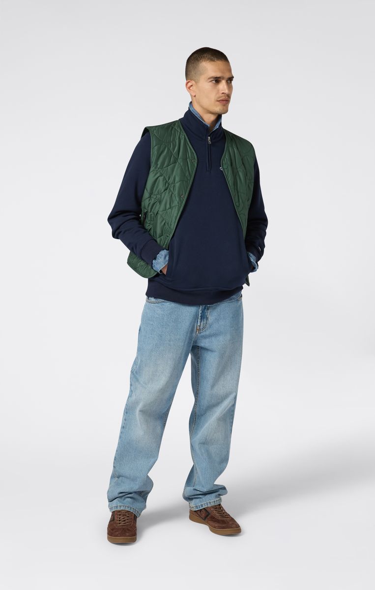 Half Zip Sweatshirt