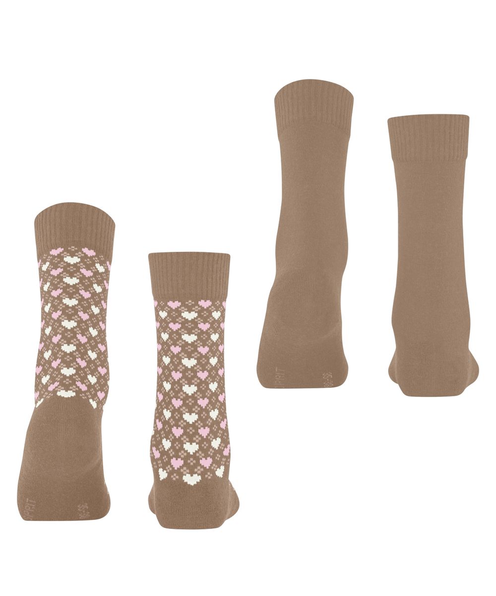 Esprit Wool Hearts 2-Pack Damen