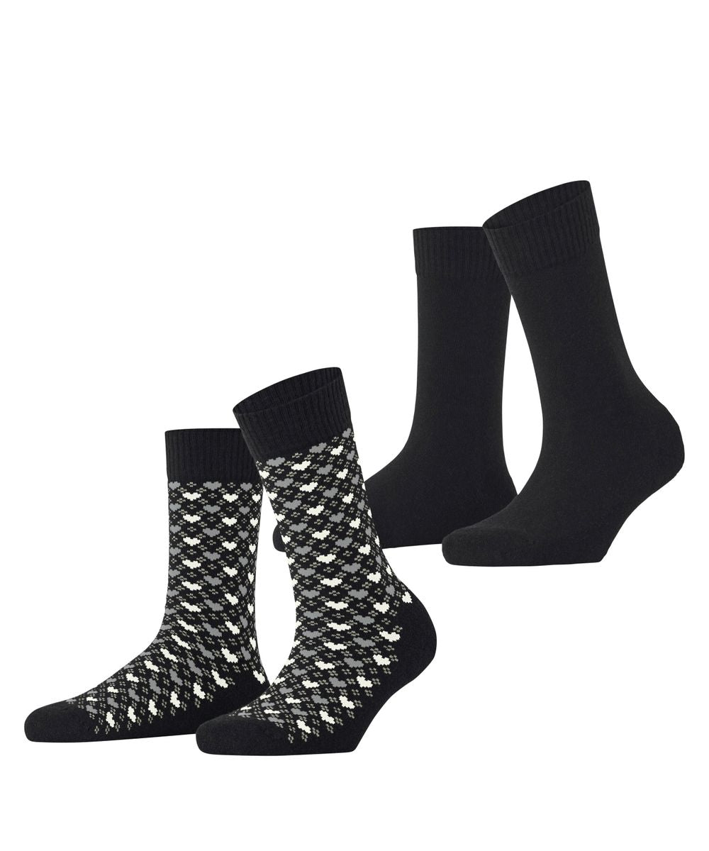 Esprit Wool Hearts 2-Pack Damen