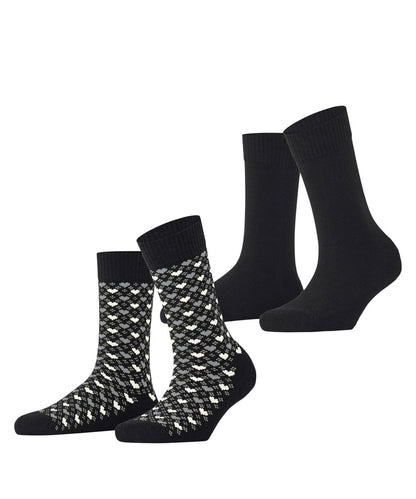 Esprit Wool Hearts 2-Pack Damen