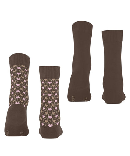 Esprit Wool Hearts 2-Pack Damen