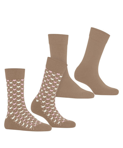 Esprit Wool Hearts 2-Pack Damen