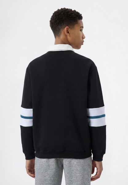 Polo Neck Sweatshirt