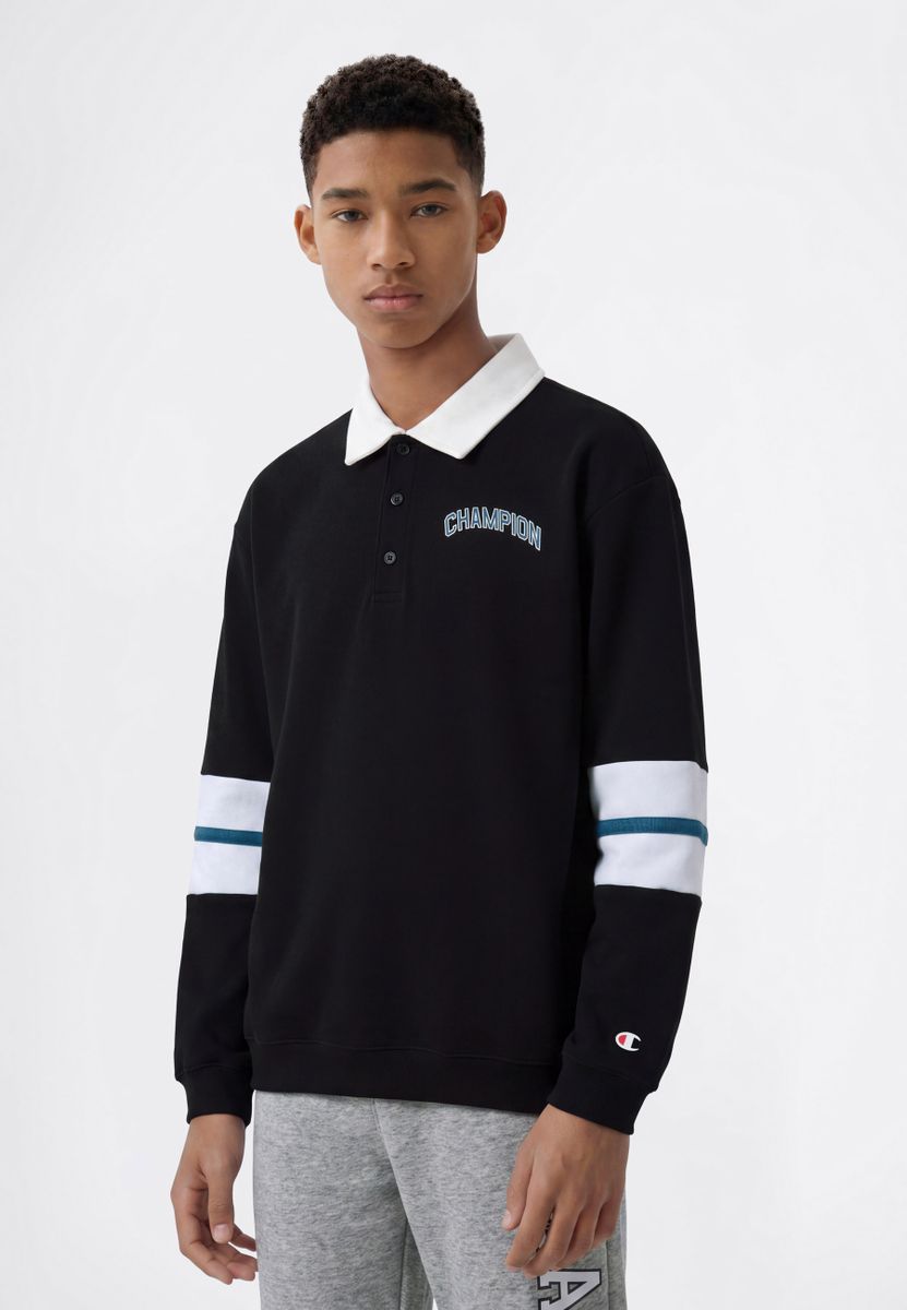 Polo Neck Sweatshirt