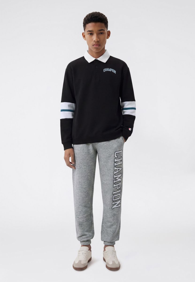 Polo Neck Sweatshirt