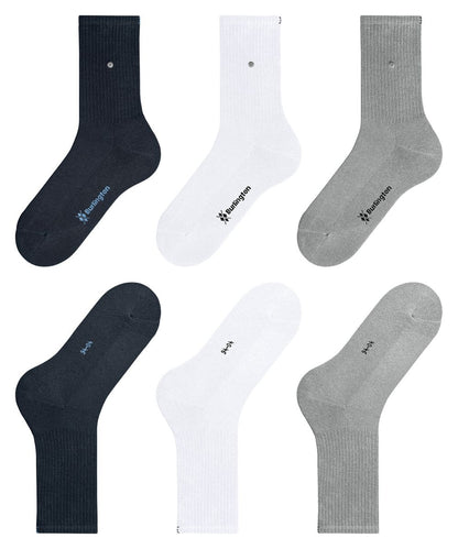 Burlington Crew 3-Pack Damen