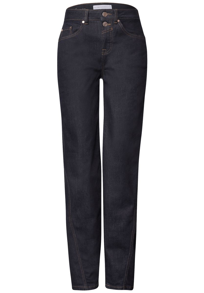 High Waist Barrel Leg Jeans im Loose Fit