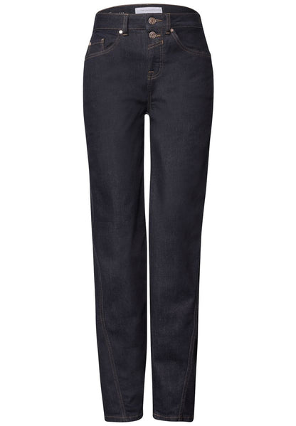 High Waist Barrel Leg Jeans im Loose Fit