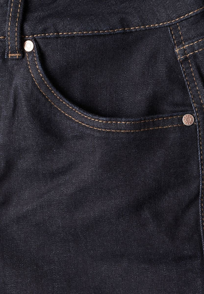 High Waist Barrel Leg Jeans im Loose Fit