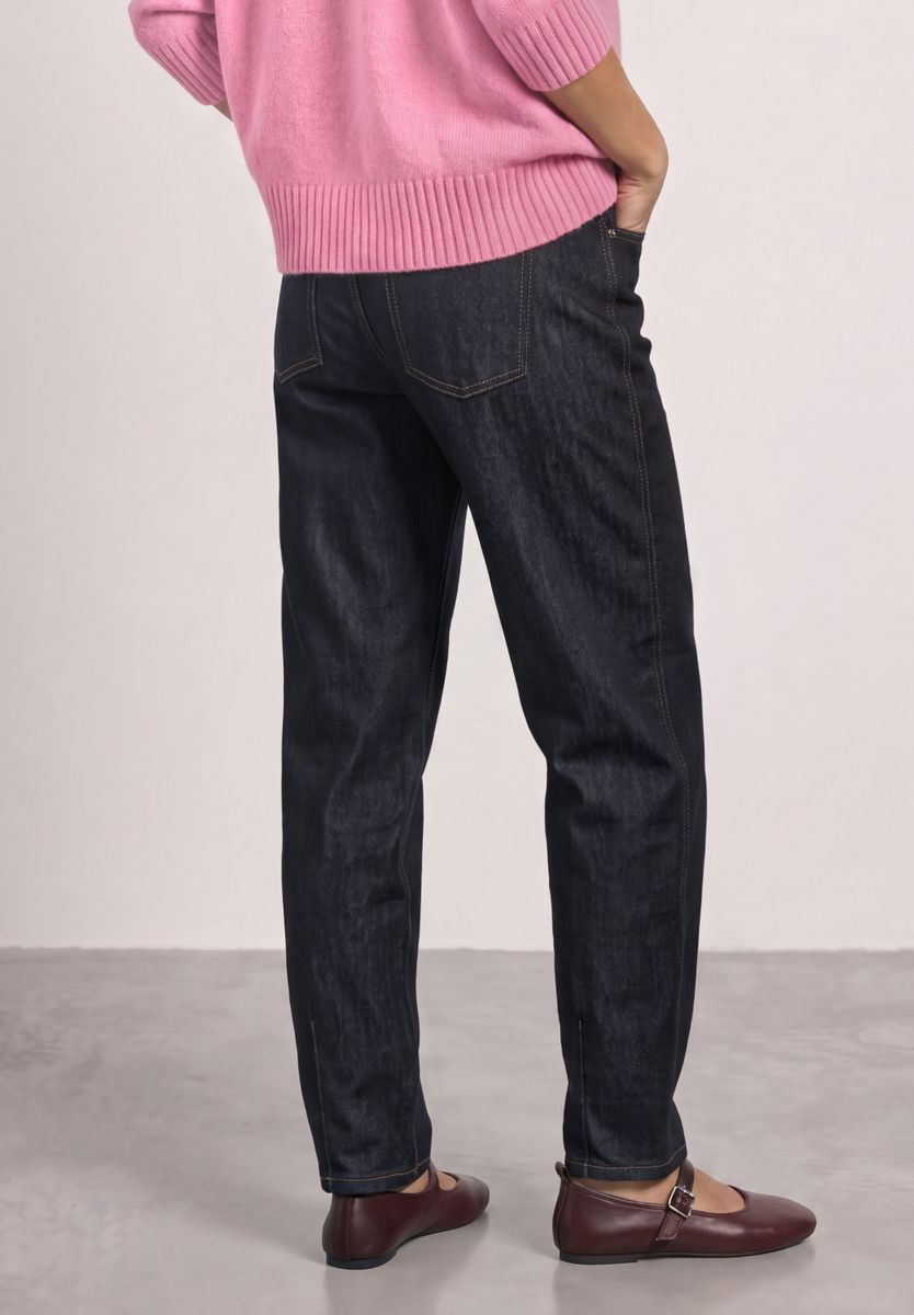 High Waist Barrel Leg Jeans im Loose Fit