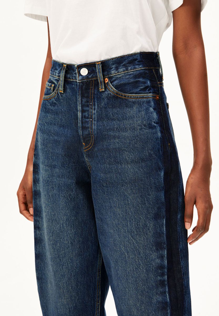 BAARLY HIGH PANEL BARREL JEAN
