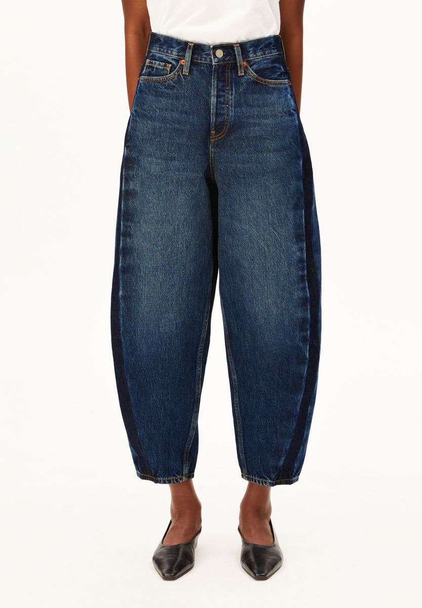 BAARLY HIGH PANEL BARREL JEAN