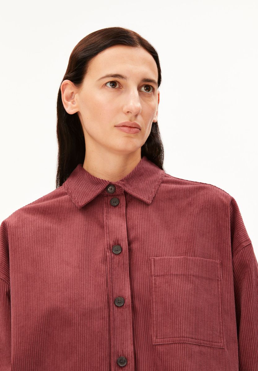 NALAANI CORDUROY BLOUSE