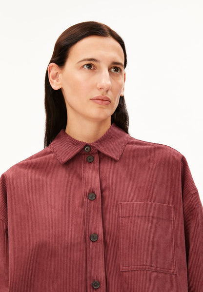 NALAANI CORDUROY BLOUSE