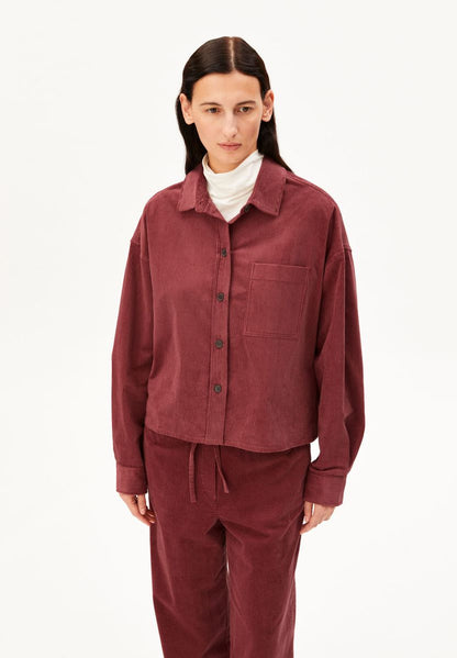 NALAANI CORDUROY BLOUSE