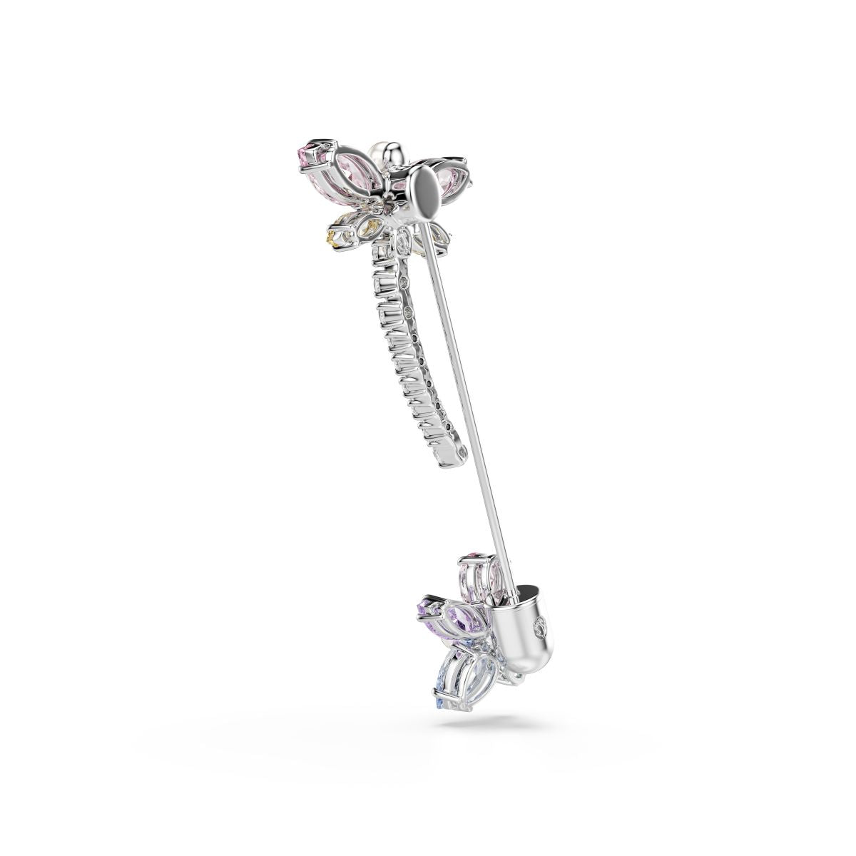 Ariana Grande x Swarovski Brosche, Verschiedene Schliffe, Libelle, Mehrfarbig, Rhodiniert