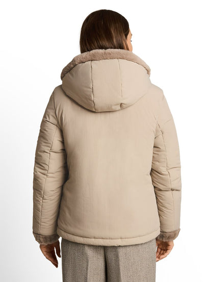 2-in-1 Kunstfelljacke mit Wendefunktion