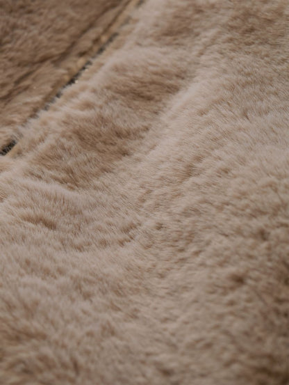 2-in-1 Kunstfelljacke mit Wendefunktion