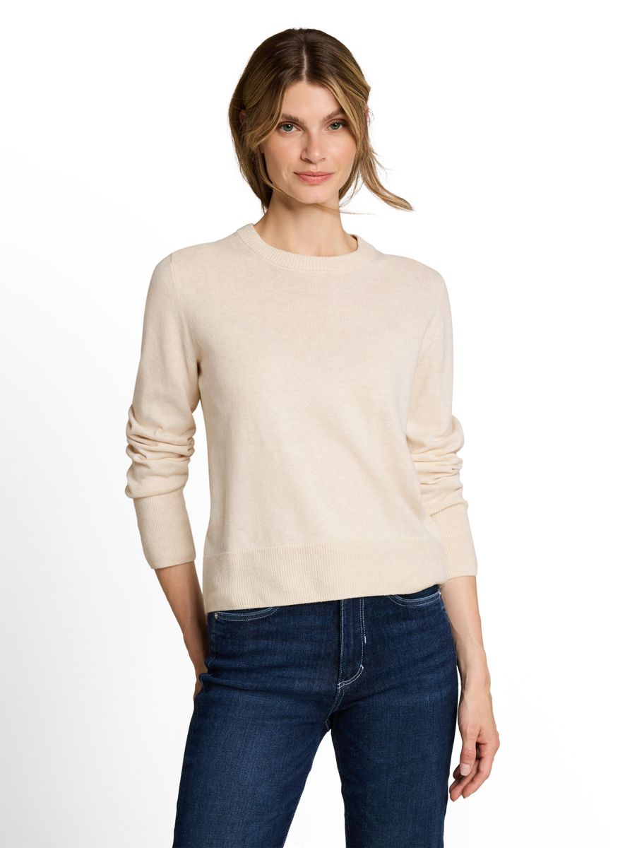 Strickpullover mit Kaschmir-Anteil