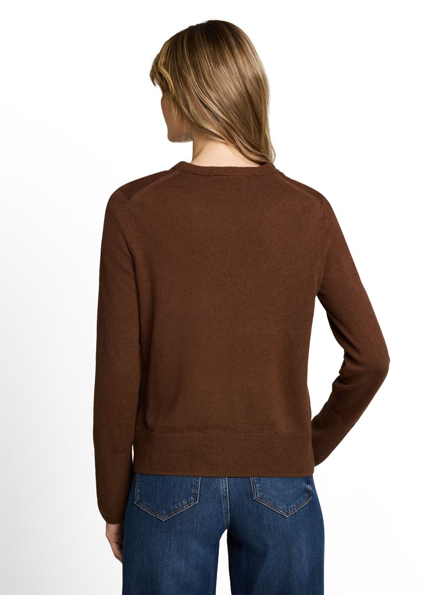 Strickpullover mit Kaschmir-Anteil