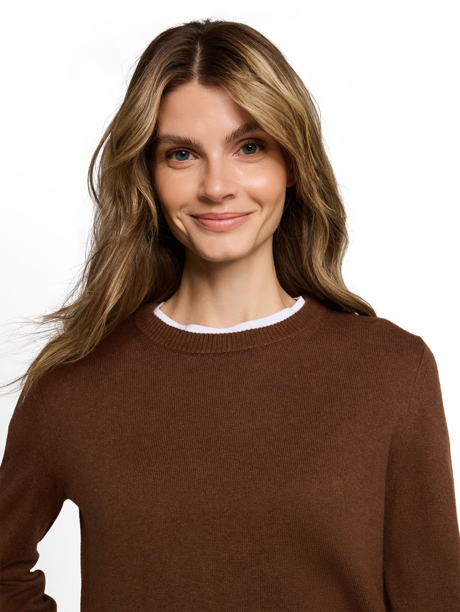 Strickpullover mit Kaschmir-Anteil
