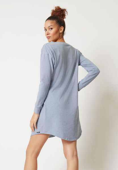 Skiny Damen Sleepshirt langarm Night In Mix & Match