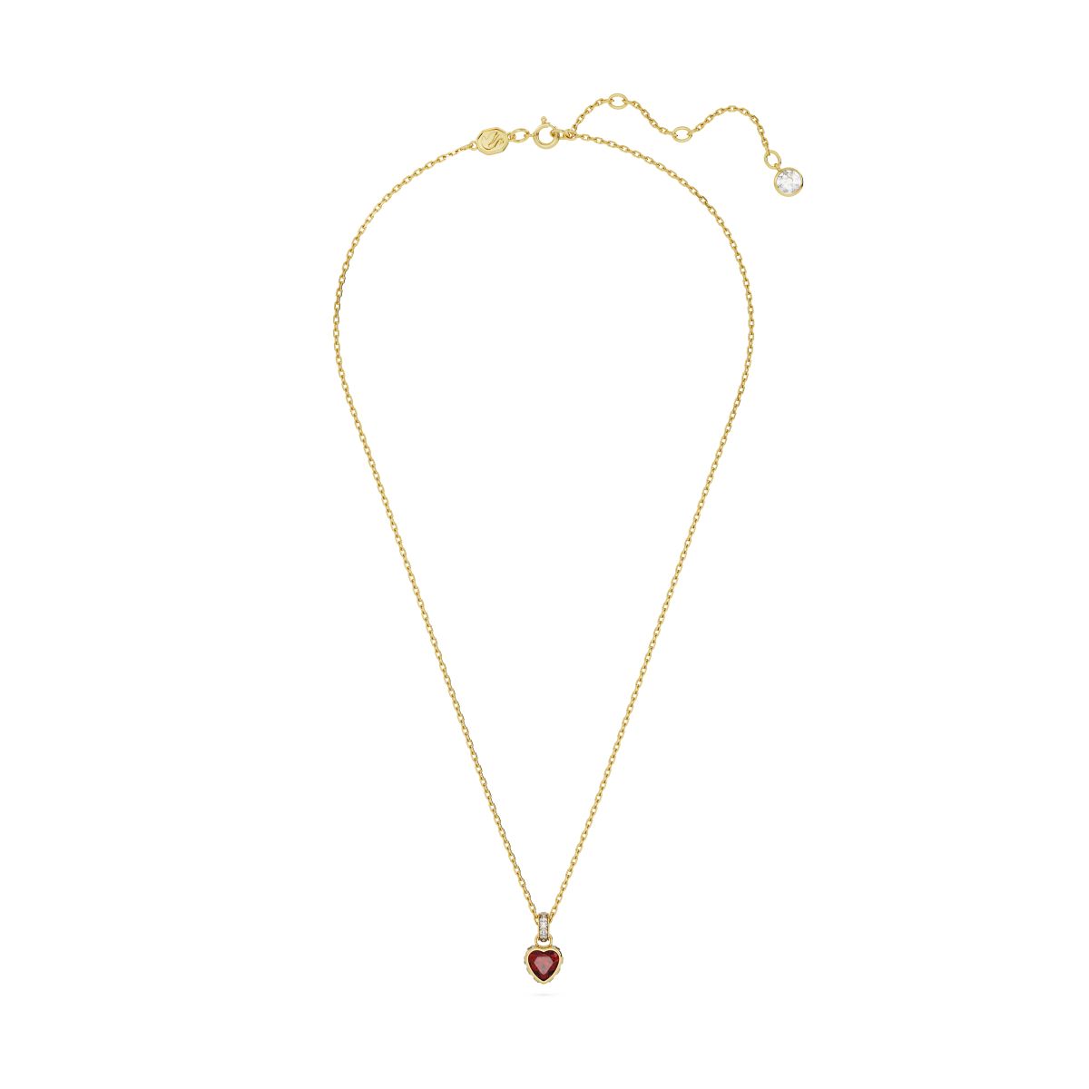Chroma Anh�nger, Herz, Rot, Goldlegierungsschicht