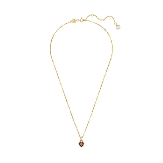 Chroma Anh�nger, Herz, Rot, Goldlegierungsschicht