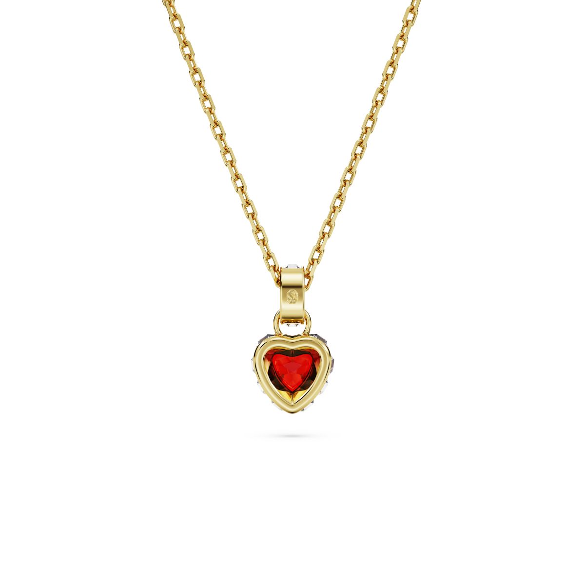 Chroma Anh�nger, Herz, Rot, Goldlegierungsschicht