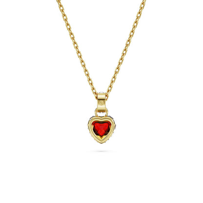 Chroma Anh�nger, Herz, Rot, Goldlegierungsschicht