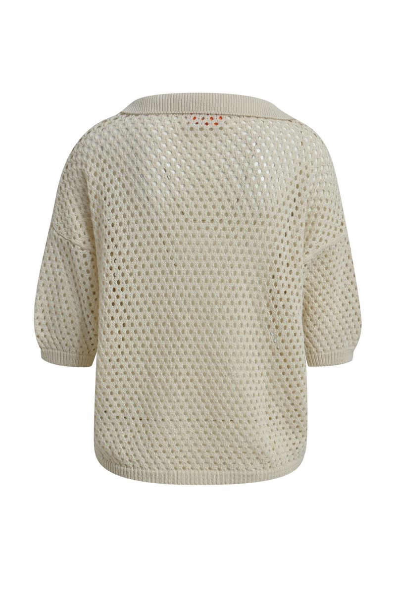 Pullover Knit With Collar