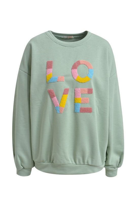 Sweatpullover Love Wording