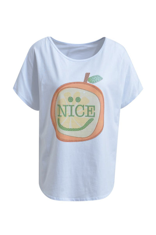 T-Shirt Apple Print
