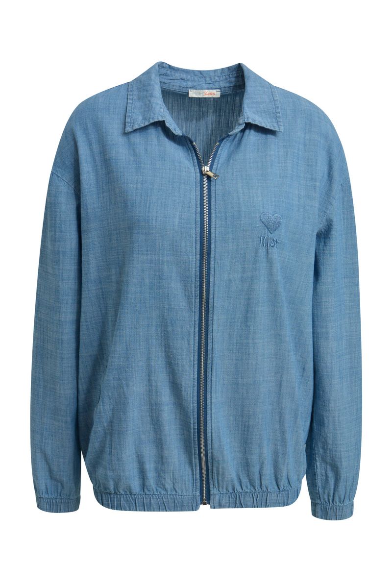Jacket Blouson Denim-Look