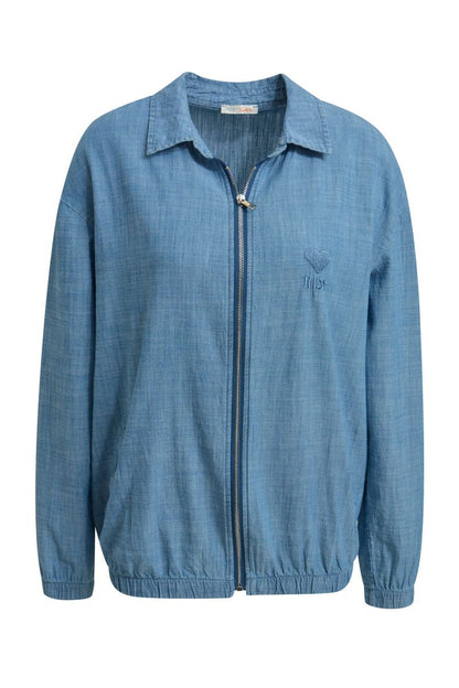 Jacket Blouson Denim-Look