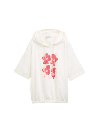 Hoodie Sweatshirt mit Print