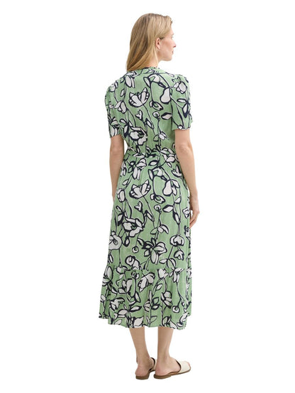 Maxi-Kleid mit Muster