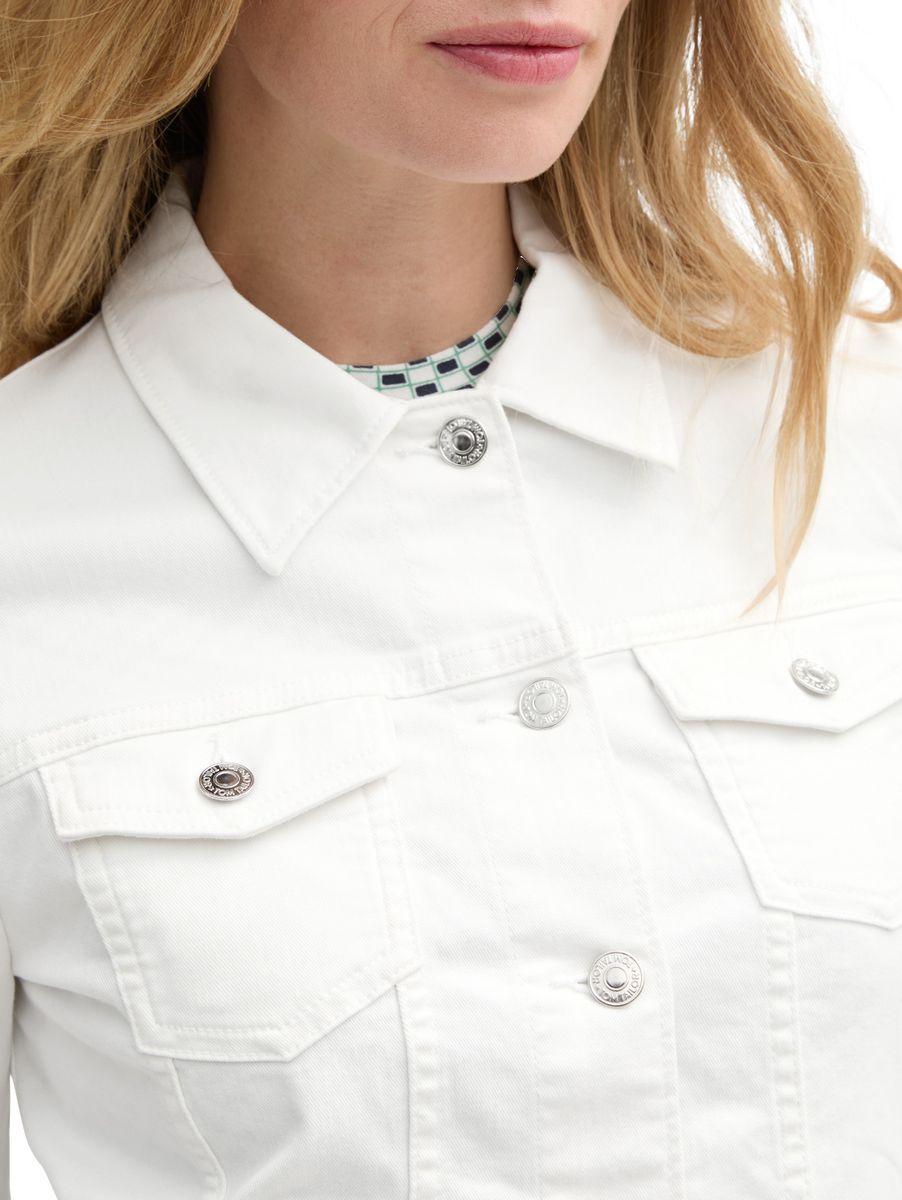 Jeansjacke mit Eingriffstaschen