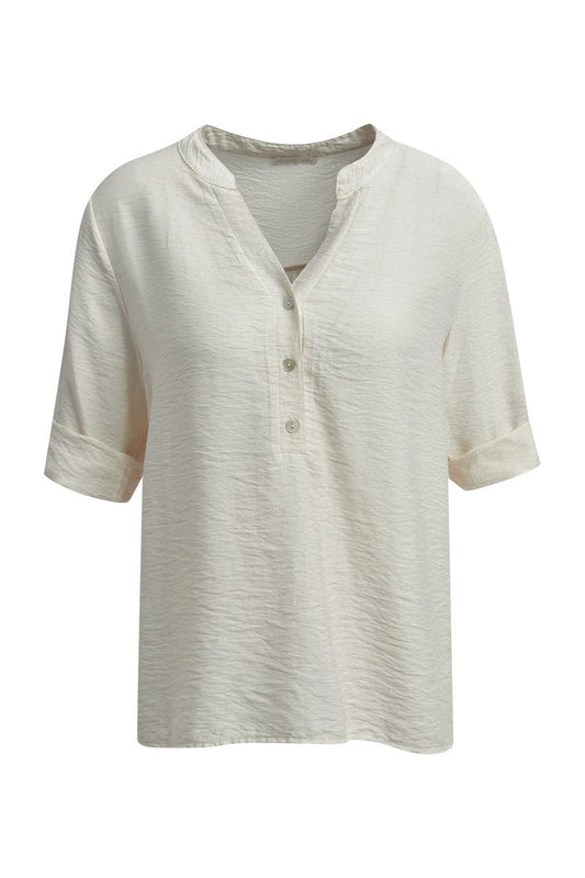 Blouse Solid with Buttons