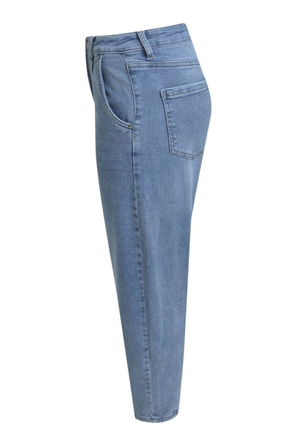 Denim Pants High Waist