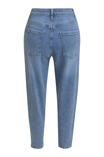 Denim Pants High Waist