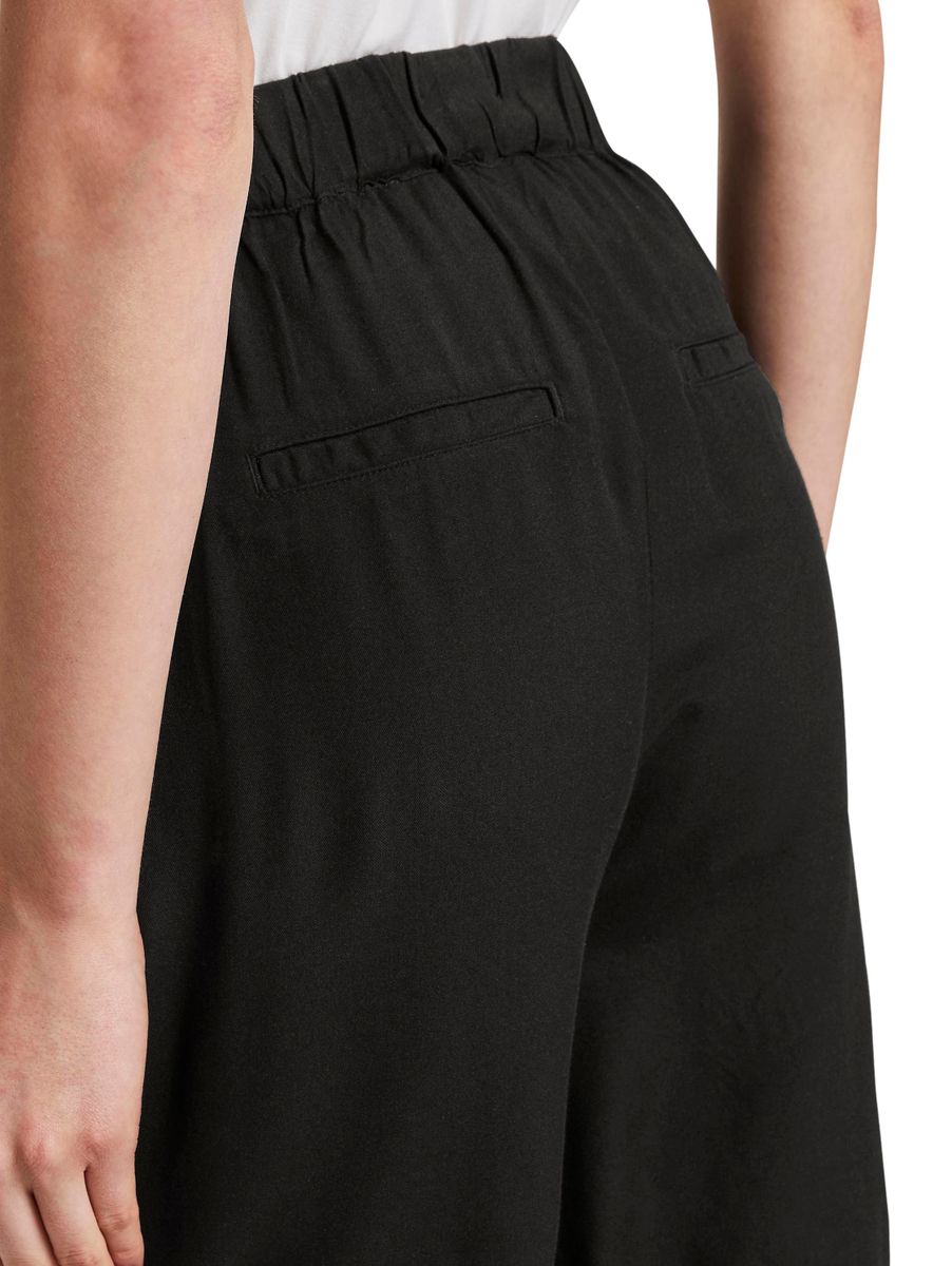 Loose Fit Bermuda Shorts mit elastischem Bund