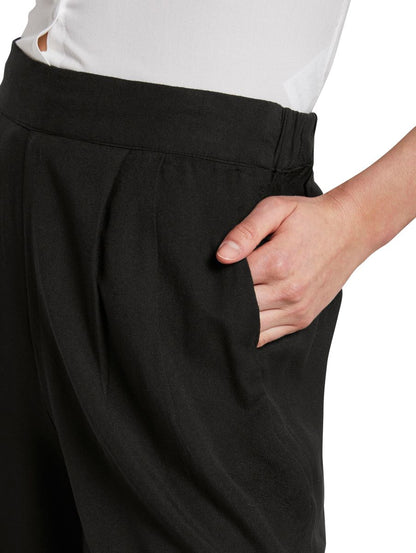 Loose Fit Bermuda Shorts mit elastischem Bund