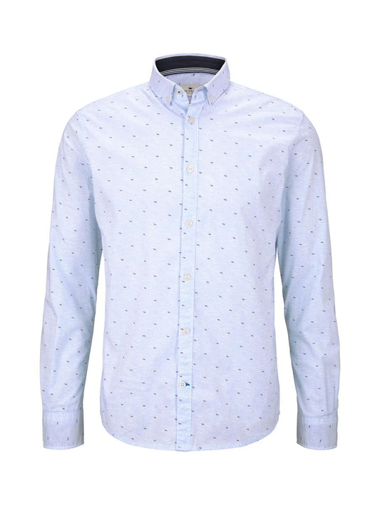 Hemd mit Allover-Print