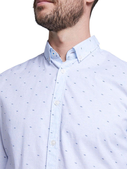 Hemd mit Allover-Print